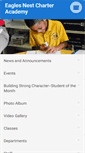 Mobile Screenshot of eaglesnestschools.org